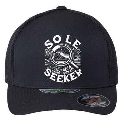 Sole Seeker Shoe Collector Sneakerhead Flexfit Unipanel Trucker Cap