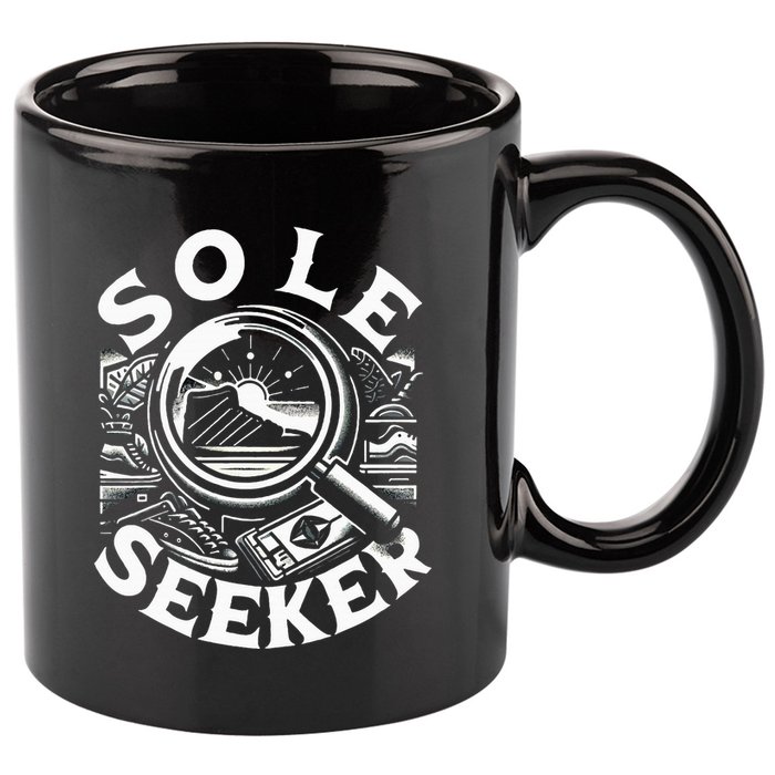 Sole Seeker Shoe Collector Sneakerhead 11oz C Handle Ceramic Mug