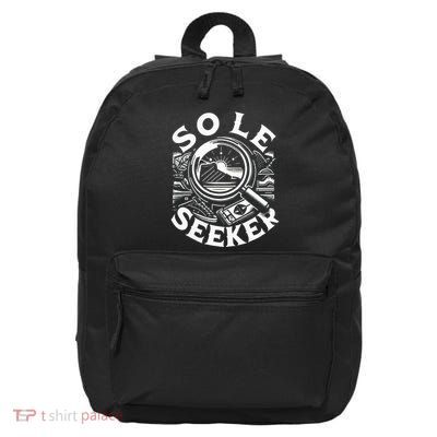 Sole Seeker Shoe Collector Sneakerhead 16 in Basic Backpack