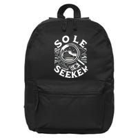 Sole Seeker Shoe Collector Sneakerhead 16 in Basic Backpack