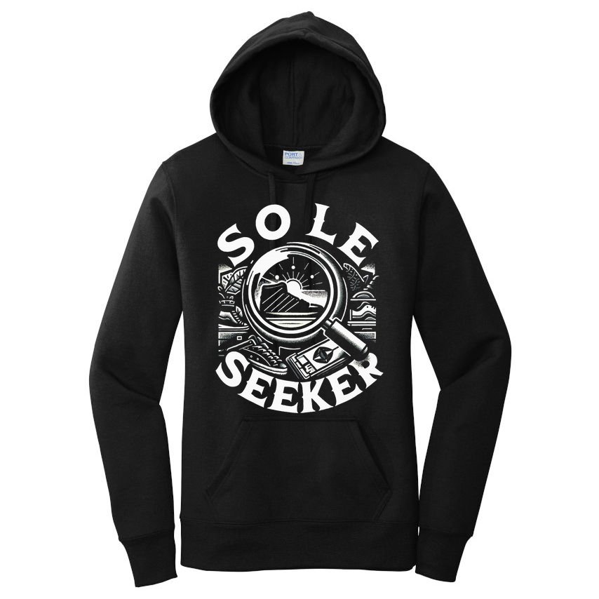 Sole Seeker Shoe Collector Sneakerhead Women's Pullover Hoodie