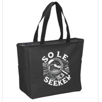 Sole Seeker Shoe Collector Sneakerhead Zip Tote Bag