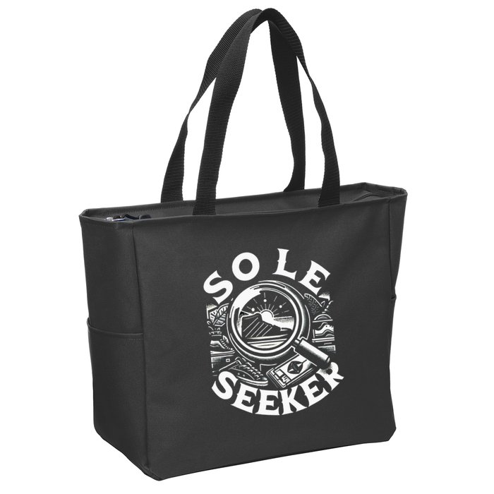 Sole Seeker Shoe Collector Sneakerhead Zip Tote Bag