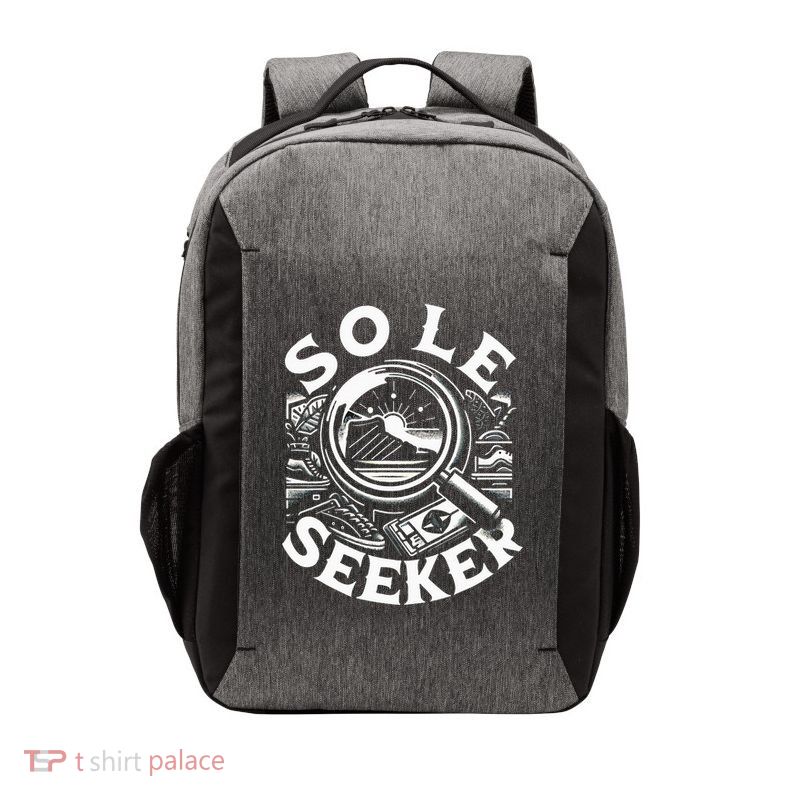 Sole Seeker Shoe Collector Sneakerhead Vector Backpack