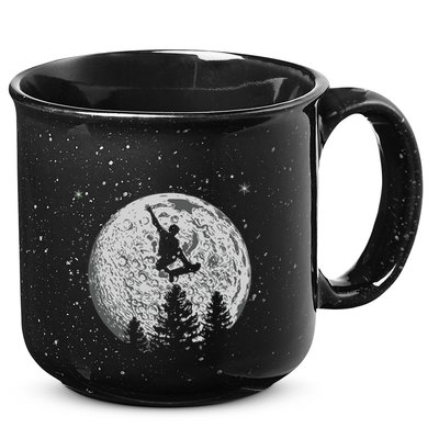 Skater Skateboarder Skateboard Moon Skateboarding Gift 15oz Campfire Ceramic Mug