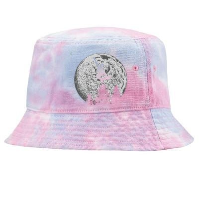 Skater Skateboarder Skateboard Moon Skateboarding Gift Tie-Dyed Bucket Hat