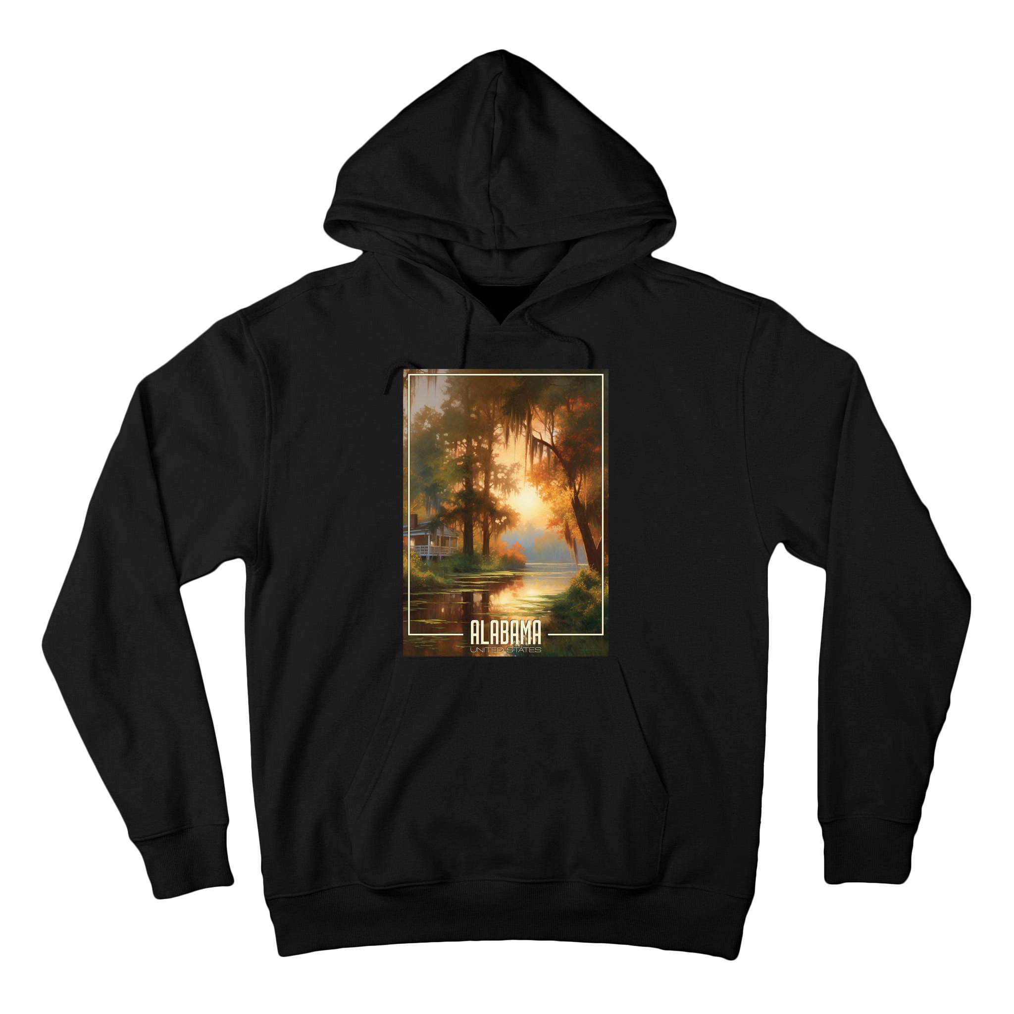 Serene Southern Sunset Alabama Tall Hoodie