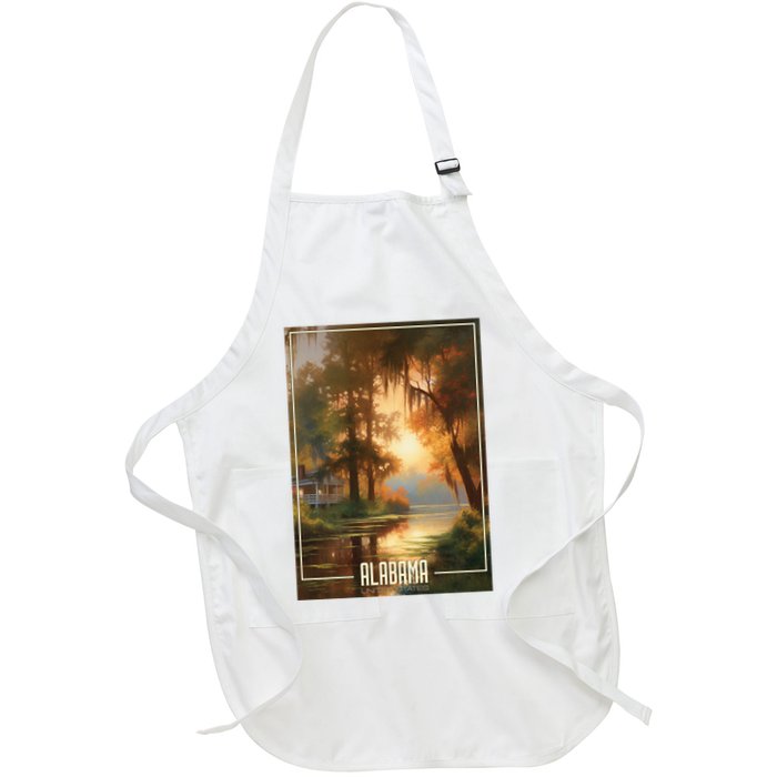 Serene Southern Sunset Alabama Apron