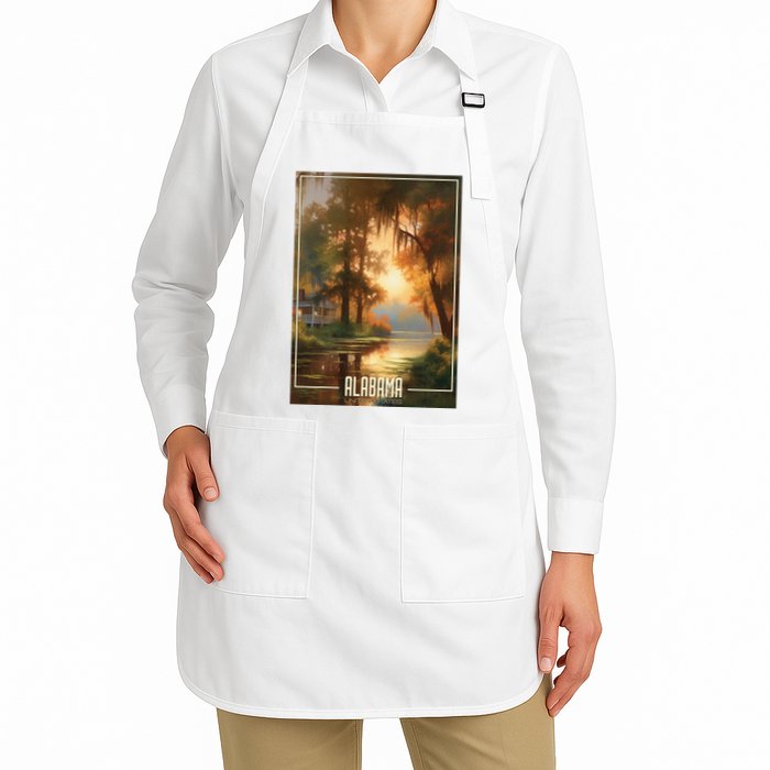 Serene Southern Sunset Alabama Apron