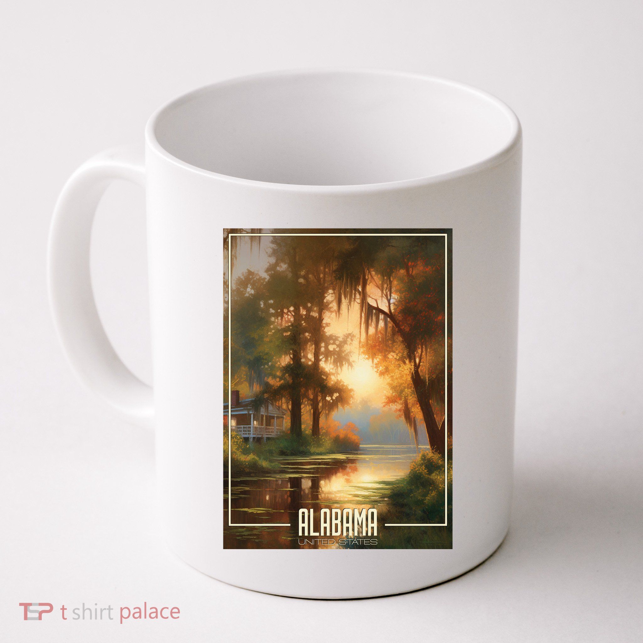 Serene Southern Sunset Alabama Mug