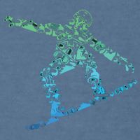 Snowboard Snowboarder Snowboarding Garment-Dyed Sweatshirt