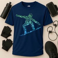 Snowboard Snowboarder Snowboarding Cooling Performance Crew T-Shirt