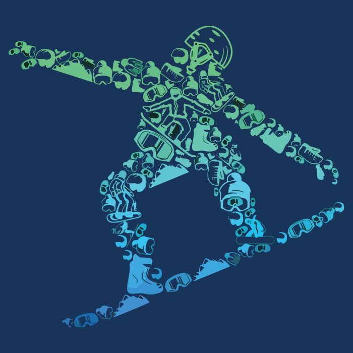 Snowboard Snowboarder Snowboarding Cooling Performance Crew T-Shirt