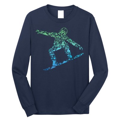 Snowboard Snowboarder Snowboarding Long Sleeve Shirt