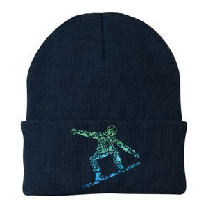 Snowboard Snowboarder Snowboarding Knit Cap Winter Beanie