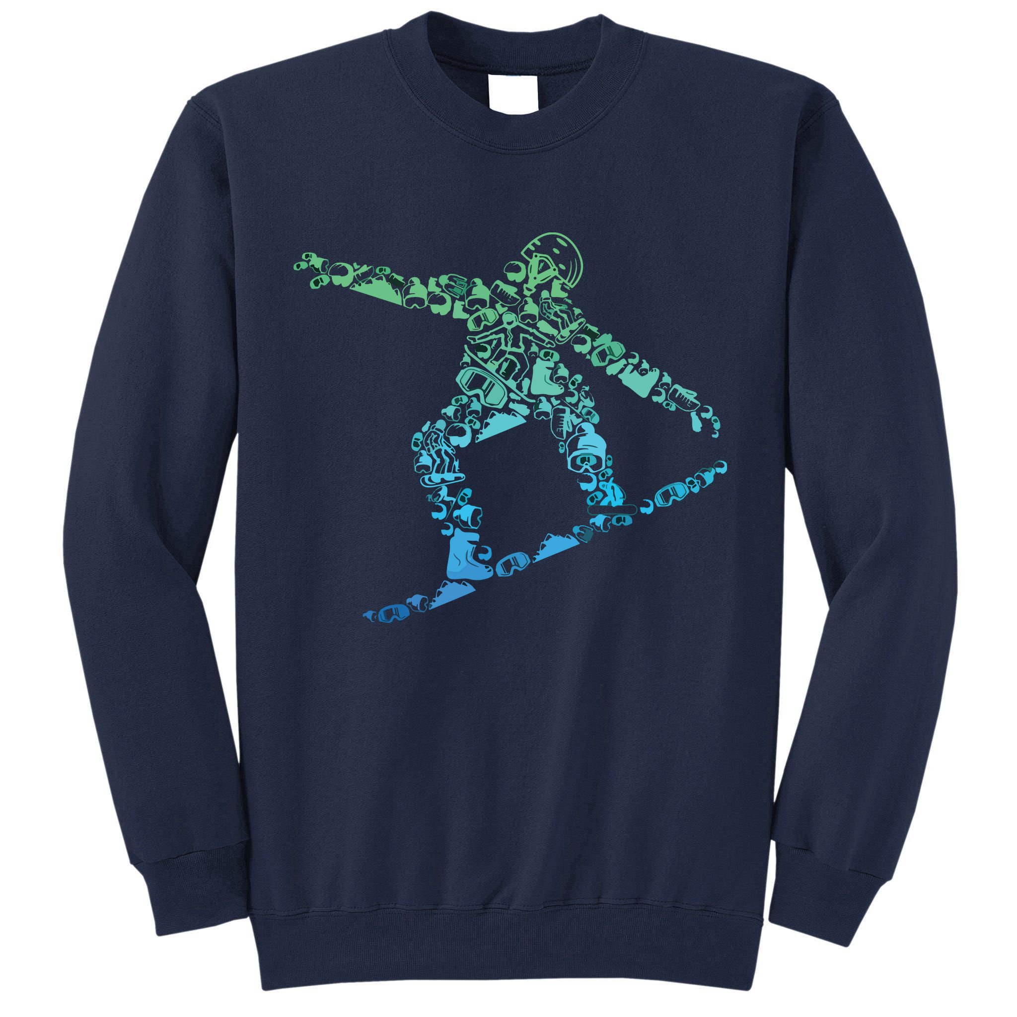 Snowboard Snowboarder Snowboarding Tall Sweatshirt