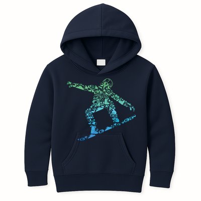 Snowboard Snowboarder Snowboarding Kids Hoodie