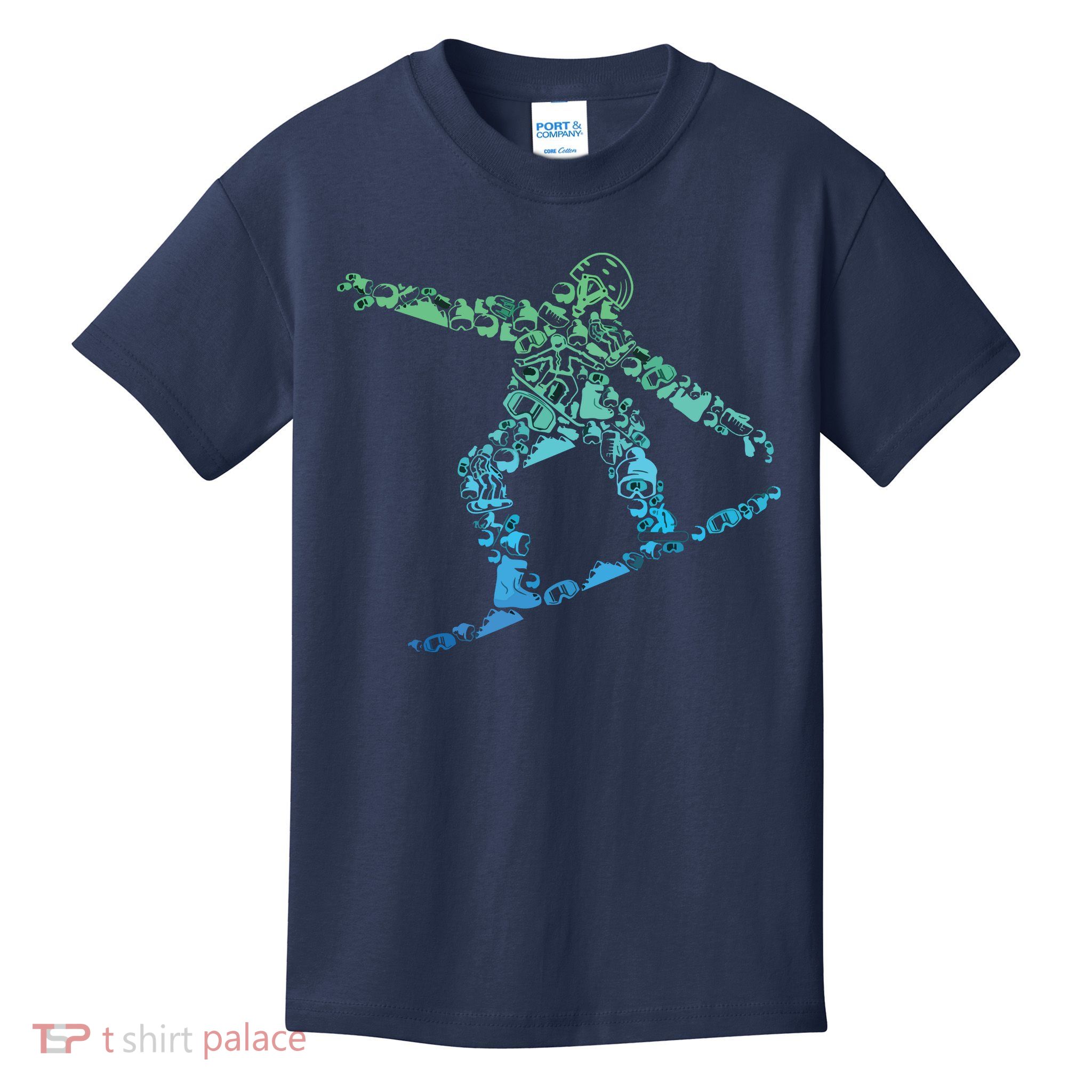 Snowboard Snowboarder Snowboarding Kids T-Shirt