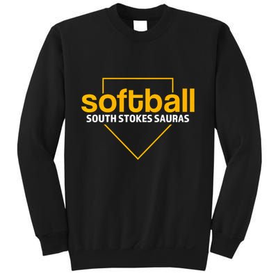 South Stokes Sauras Softball Home Plate Sweatshirt