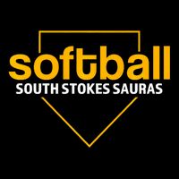 South Stokes Sauras Softball Home Plate Kids T-Shirt