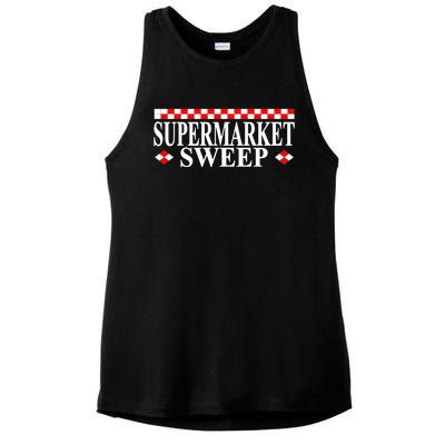 Supermarket Sweep Ladies PosiCharge Tri-Blend Wicking Tank