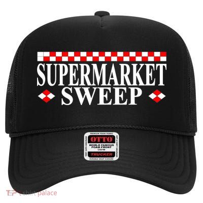 Supermarket Sweep High Crown Mesh Back Trucker Hat