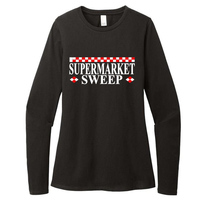 Supermarket Sweep Womens CVC Long Sleeve Shirt