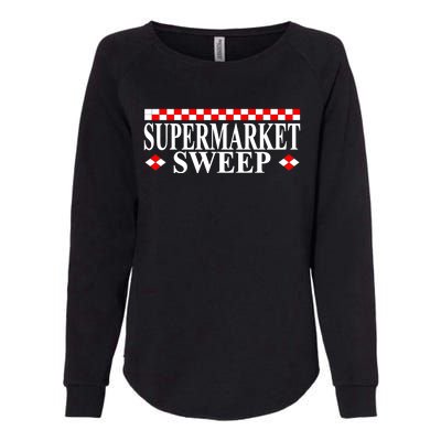 Supermarket Sweep Womens California Wash Sweatshirt