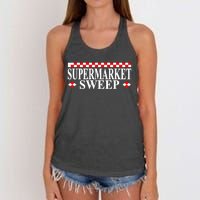 Supermarket Sweep Women's Knotted Racerback Tank