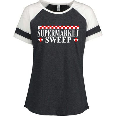 Supermarket Sweep Enza Ladies Jersey Colorblock Tee