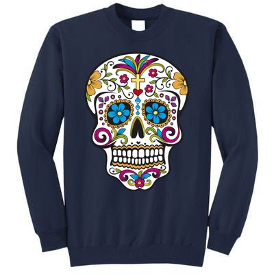 Sugar Skull Tall Sweatshirt