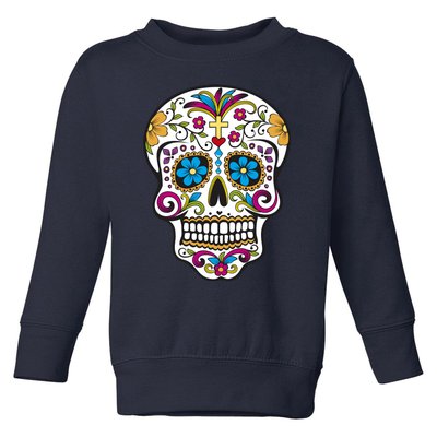 Sugar Skull Toddler Sweatshirt