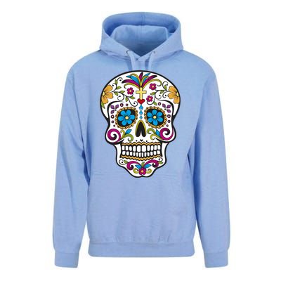 Sugar Skull Unisex Surf Hoodie