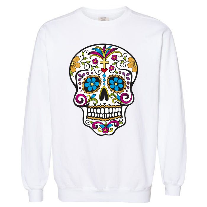 Sugar Skull Garment-Dyed Sweatshirt