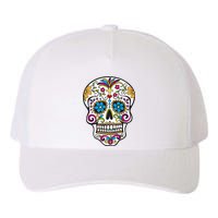 Sugar Skull Yupoong Adult 5-Panel Trucker Hat