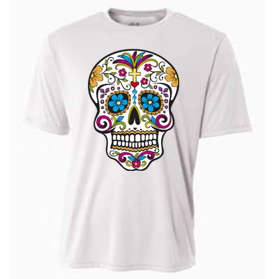 Sugar Skull Cooling Performance Crew T-Shirt