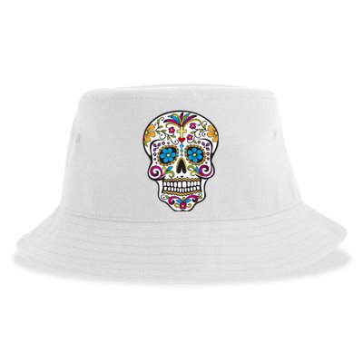 Sugar Skull Sustainable Bucket Hat