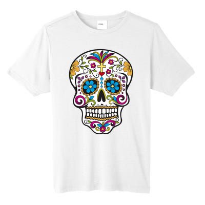 Sugar Skull Tall Fusion ChromaSoft Performance T-Shirt