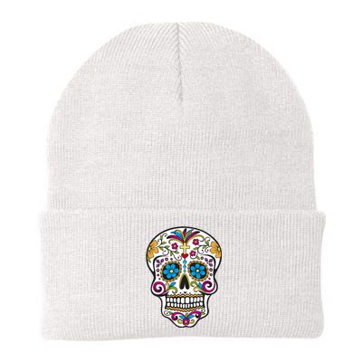 Sugar Skull Knit Cap Winter Beanie