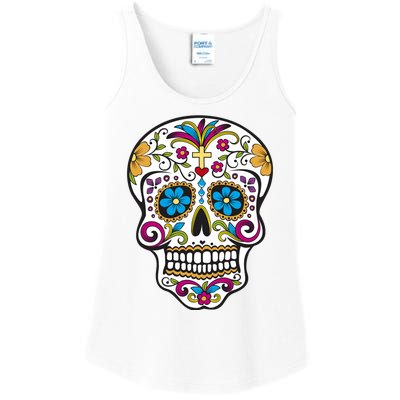 Sugar Skull Ladies Essential Tank