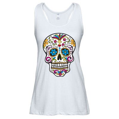 Sugar Skull Ladies Essential Flowy Tank