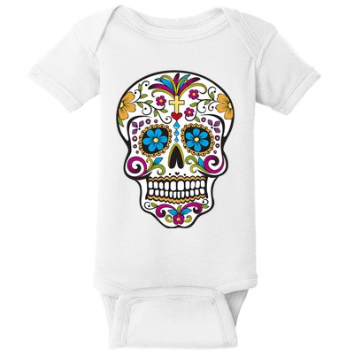 Sugar Skull Baby Bodysuit