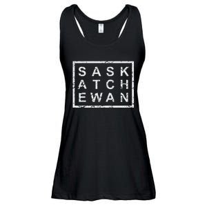 Stylish Saskatchewan Ladies Essential Flowy Tank