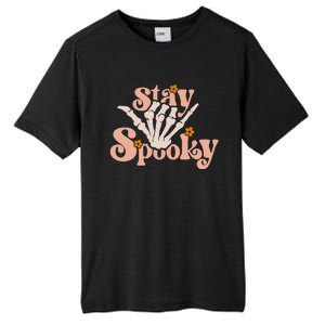 Stay Spooky Skeleton Hand Funny Halloween Spooky Season Tall Fusion ChromaSoft Performance T-Shirt