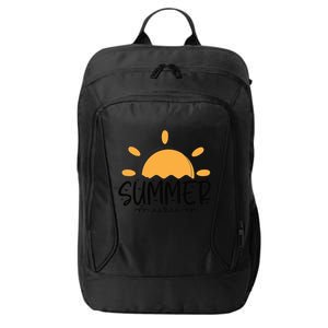 Summer Sun Sunshine Sunny Sunset Summer Time City Backpack