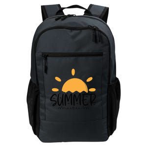 Summer Sun Sunshine Sunny Sunset Summer Time Daily Commute Backpack