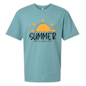 Summer Sun Sunshine Sunny Sunset Summer Time Sueded Cloud Jersey T-Shirt