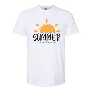 Summer Sun Sunshine Sunny Sunset Summer Time Softstyle CVC T-Shirt