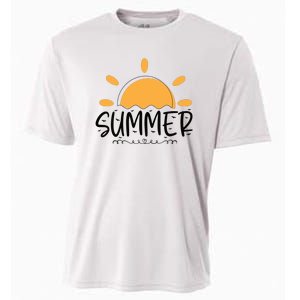 Summer Sun Sunshine Sunny Sunset Summer Time Cooling Performance Crew T-Shirt