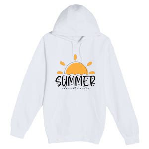 Summer Sun Sunshine Sunny Sunset Summer Time Premium Pullover Hoodie